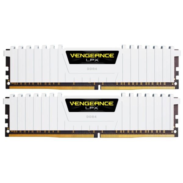 Memoria RAM Corsair Vengeance LPX DDR4 32GB (2x16GB) 3200MHz Blanco (CMK32GX4M2E3200C16W)