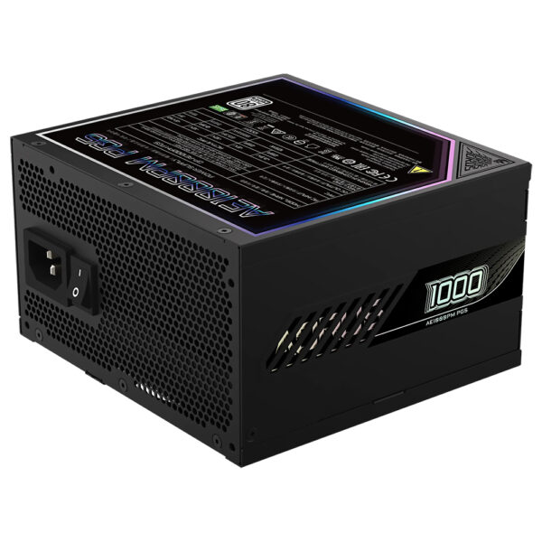 Fuente de Alimentación Gigabyte AORUS Elite GP-AE1000PM PG5 1000W ATX 3.1 Modular 80 Plus Platinum Bivolt