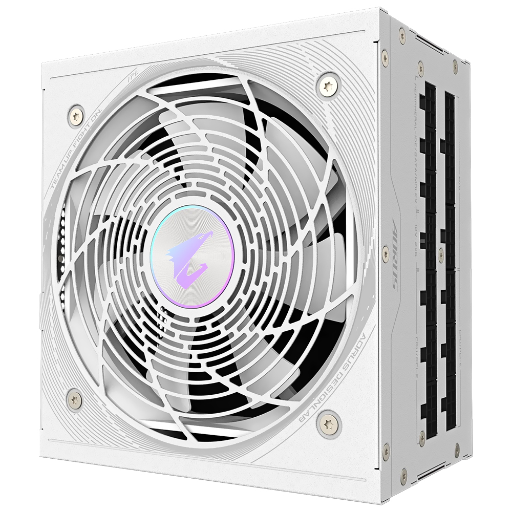 Fuente de Alimentación Gigabyte AORUS Elite GP-AE1000PM PG5 Ice 1000W ATX 3.1 Modular 80 Plus Platinum Bivolt