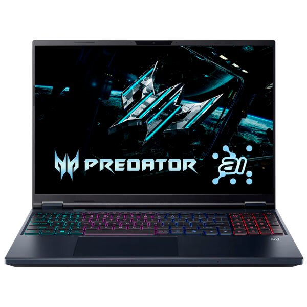 Notebook Gamer Acer Predator Helios Neo 16 AI PHN16-73-934N Intel Core Ultra 9 275HX Pantalla WQXGA 16" 32GB de RAM 1TB SSD Win11Home GeForce RTX5070TI 12GB