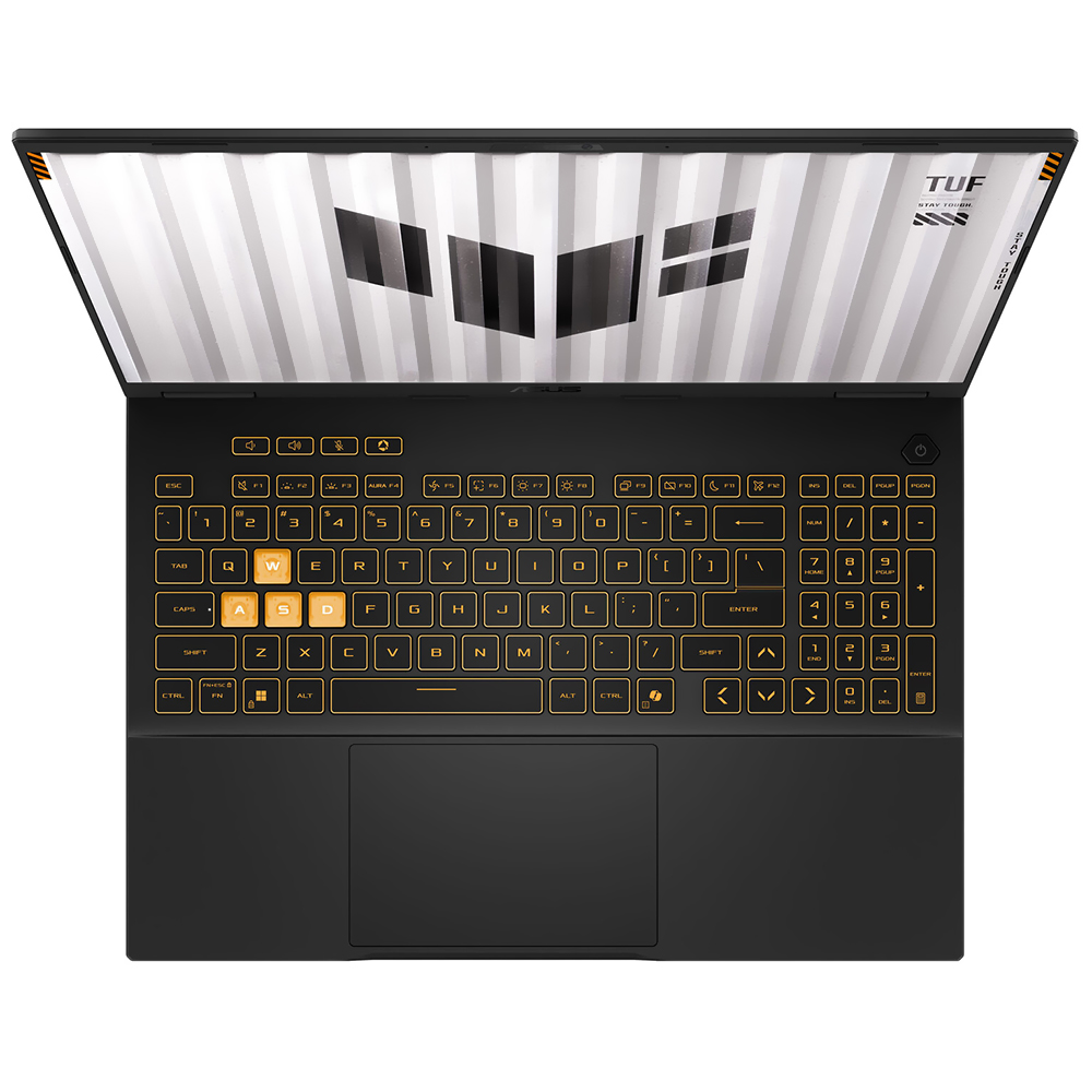 Notebook Gamer ASUS TUF F16 FX608LM-BS96 Intel Core Ultra 9 275HX Pantalla WQXGA 16.0" 32GB de RAM 1TB SSD Win11Home GeForce RTX5060 8GB
