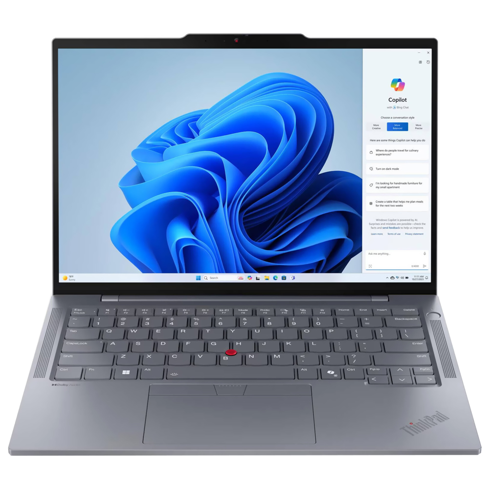 Notebook Lenovo ThinkPad T14S Generación 5 Intel Core Ultra 5 125U Pantalla WUXGA 14.0'' 16GB de RAM 256GB SSD Win11Pro(21LS004EUS)