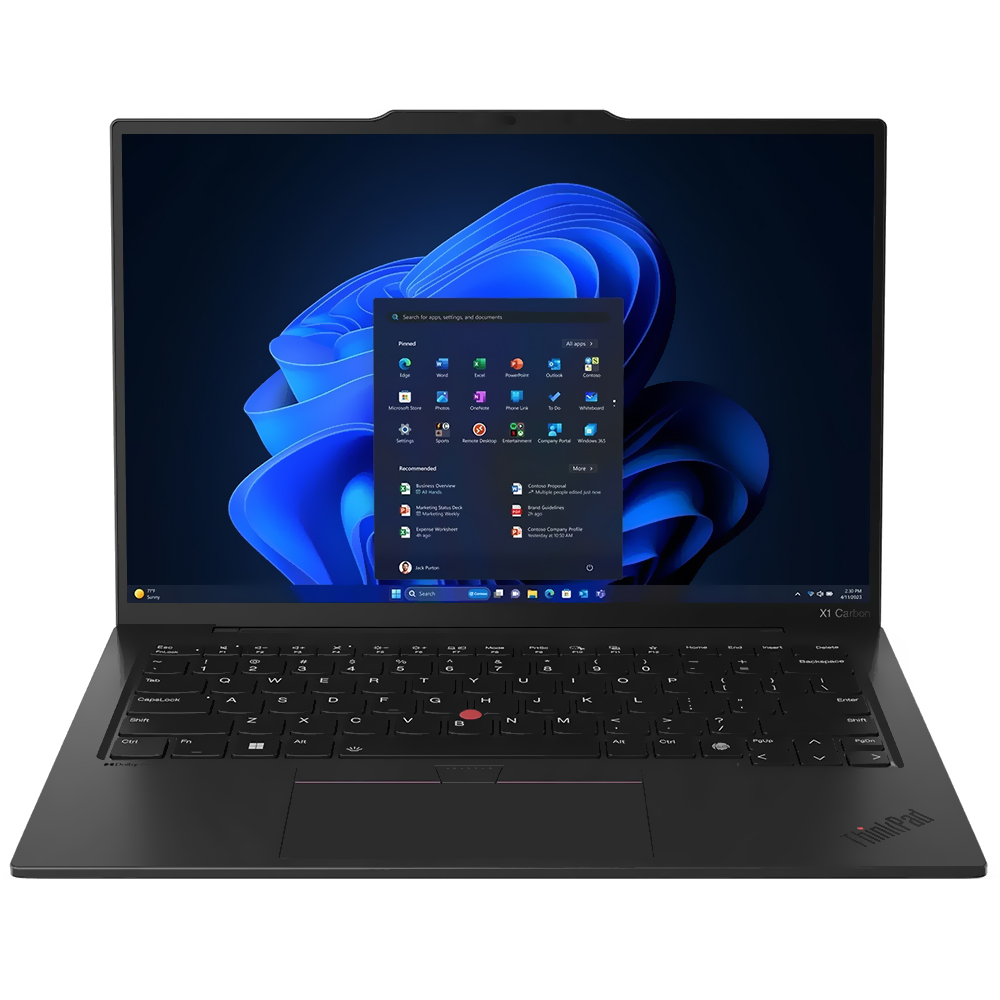Notebook Lenovo ThinkPad X1 Carbon Generación 12 Intel Core Ultra 7 155U Pantalla WUXGA 14.0'' 16GB de RAM 512GB SSD Win11Pro(21KC00A8US)