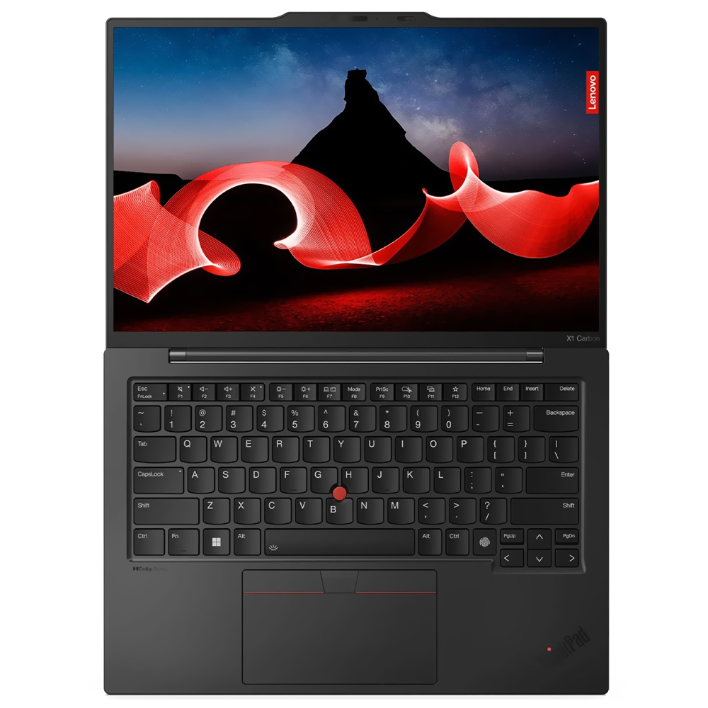 Notebook Lenovo ThinkPad X1 Carbon Generación 12 Intel Core Ultra 7 155U Pantalla WUXGA 14.0'' 16GB de RAM 512GB SSD Win11Pro(21KC00A8US)