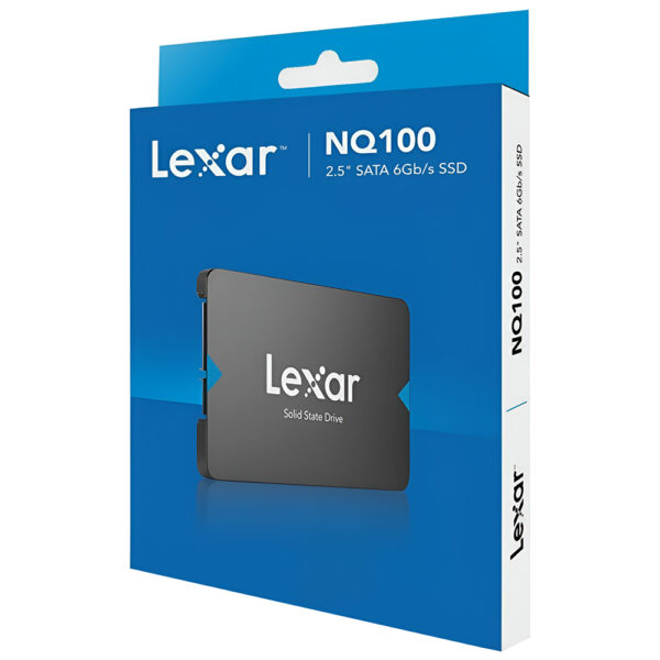 SSD Lexar 256GB NQ100 2.5" SATA 3 - LNQ100X256G-RNNNG
