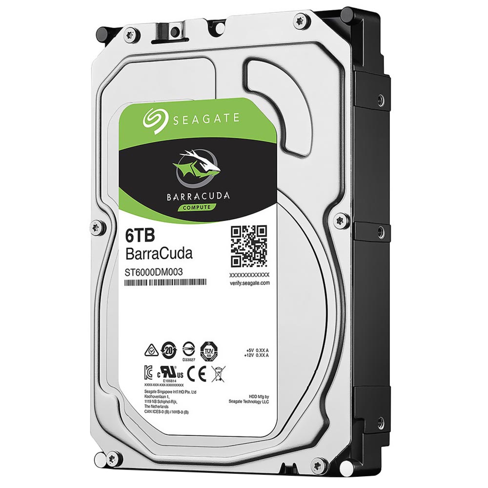 HDD Seagate 6TB Barracuda 3.5" SATA 3 5400RPM ST6000DM003(GARANTÍA BR)