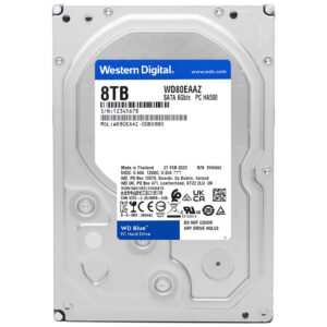 HDD Western Digital 8TB WD Blue 3.5" SATA 3 5640RPM WD80EAAZ
