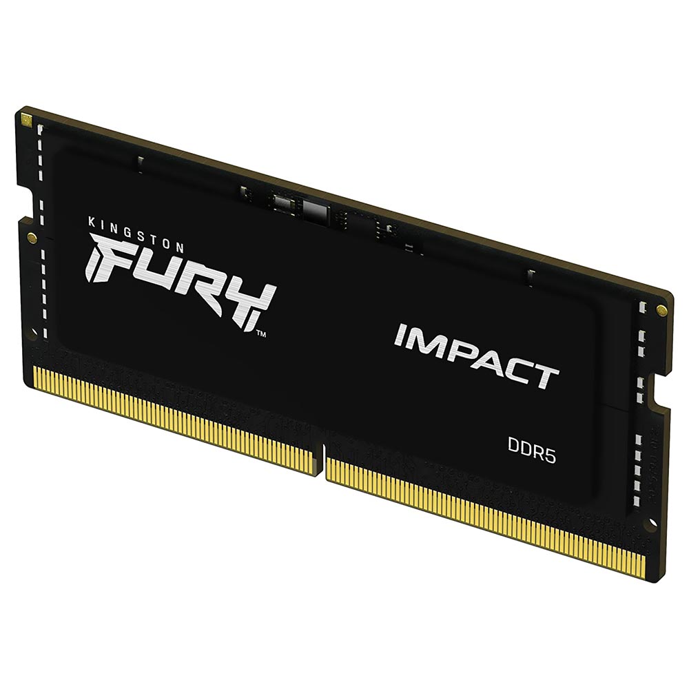 Memoria RAM Notebook Kingston Fury Impact DDR5 16GB 6000MHz Negro (KF560S38IB-16)