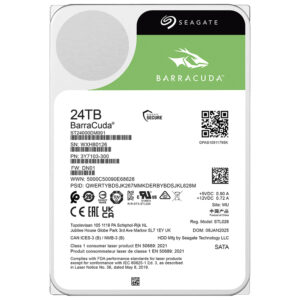 HDD Seagate 24TB Barracuda 3.5" SATA 3 7200RPM ST24000DM001