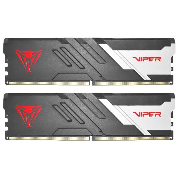 Memoria RAM Patriot Viper Venom DDR5 32GB (2x16GB) 6400MHz Negro / Plata (PVV532G640C32K)
