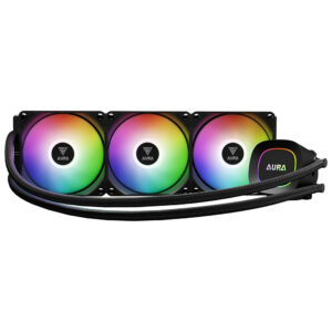 Refrigeración Liquida Gamdias Aura GL360 Lite ARGB 360MM - Negro