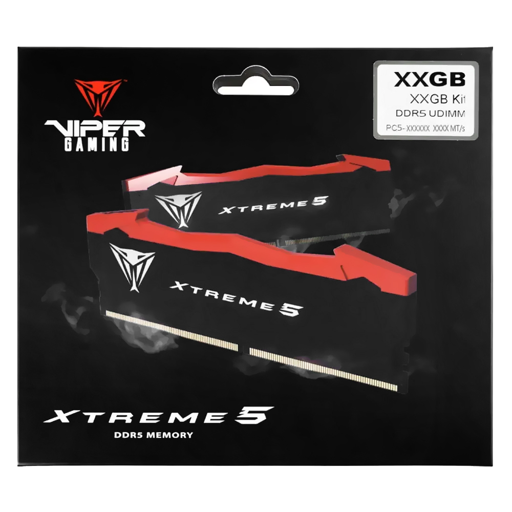 Memoria RAM Patriot Viper Xtreme 5 DDR5 32GB (2x16GB) 6400MHz Negro (PVX532G64C32K)