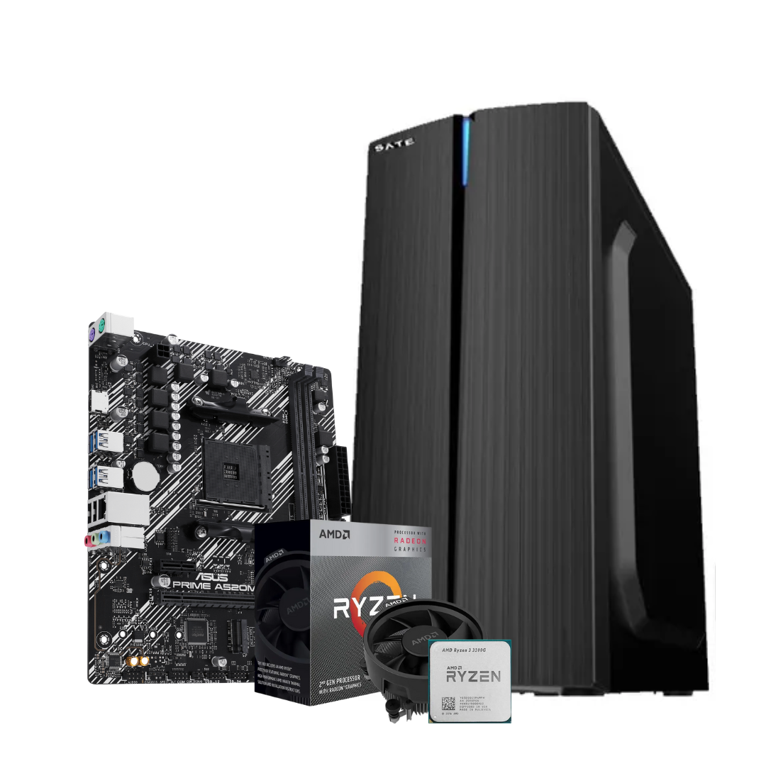 PC AMD Ryzen 3 3200G 16GB SSD 500GB K704