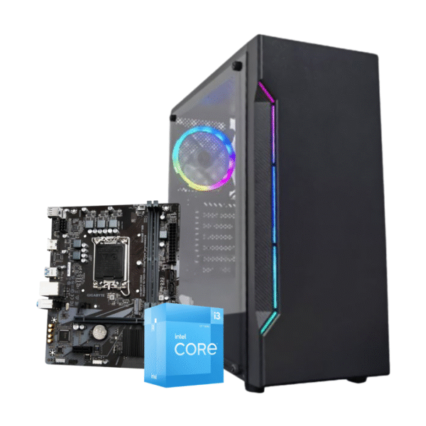 PC Intel i3 12100F 16GB RAM SSD 500GB RTX 3050 6GB