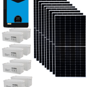 Sistema Solar Fotovoltaico de 6KW Premium