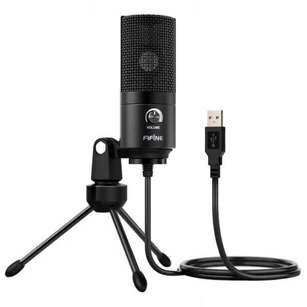 Micrófono Fifine K669B Condenser Cardioid Negro