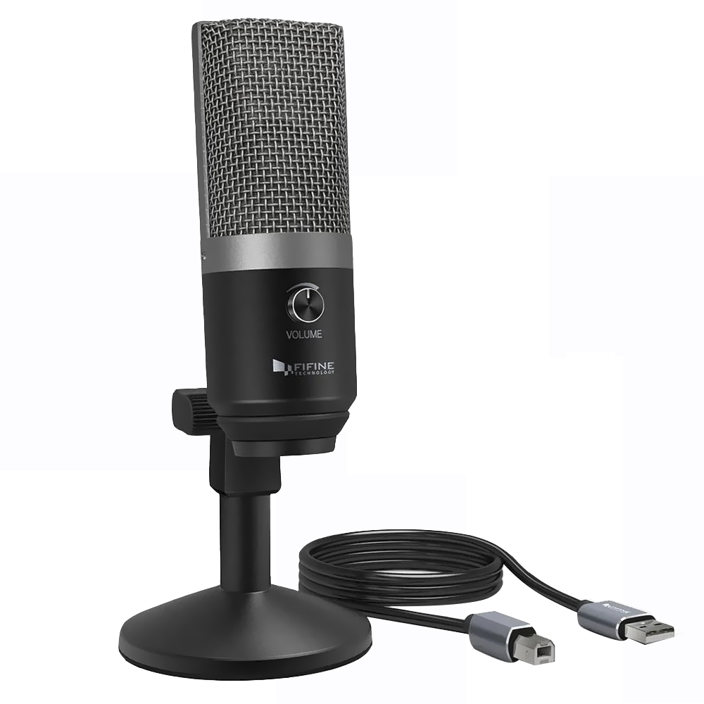 Micrófono Fifine K670 Condenser Cardioid - Plata