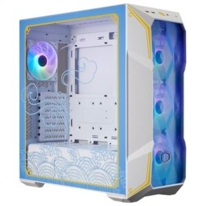 Gabinete Gamer Cooler Master Masterbox TD500 Mesh V2 SF6 Chun-Li Mid Tower 3 Cooler ARGB Blanco(TD500V2-WGNN-SCL)