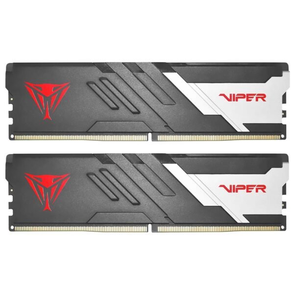 Memoria RAM Patriot Viper Venom DDR5 64GB (2x32GB) 6400MHz Negro / Plata (PVV564G640C32K)