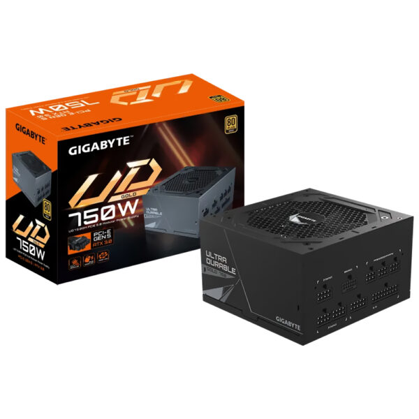 Fuente de Alimentación Gigabyte GP UD750GM 750W ATX Modular 80 Plus Gold