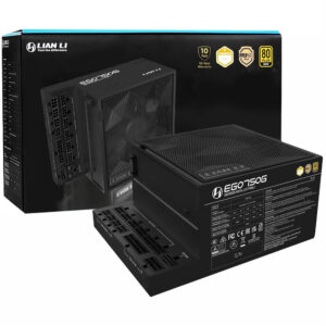 Fuente de Alimentación Lian Li EGO750G 750W ATX Modular 80 Plus Gold Negro