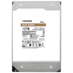 HDD Toshiba 12TB N300 Pro Nas 3.5" SATA 3 7200RPM HDDWG51CXZSTB
