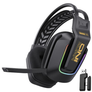 Auricular Gamer Onikuma GT828 RGB Wireless - Negro