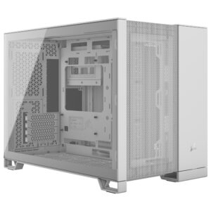 Gabinete Gamer Corsair CC-9011264-WW 2500 Series AirFlow Mid Tower Blanco