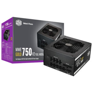 Fuente de alimentación Cooler Master MWE Gold V2 750W ATX Modular 80 Plus Gold - MPE-7501-AFAAG-U2