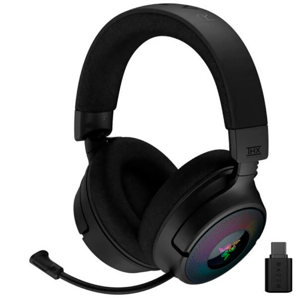 Auricular Gamer Razer Kraken V4 RGB  Wireless - Negro (RZ04-05170100-R3U1)