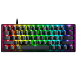 TECLADO GAMER USB RAZER HUNTSMAN V3 PRO MINI ANALOG OPTICAL RGB INGLES PRETO RZ03-04990200-R3U1