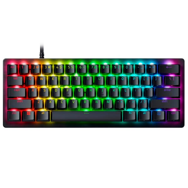 Teclado Gamer Óptico Razer Huntsman V3 Pro Mini Analog USB RGB Inglés Negro (RZ03-04990200-R3U1)