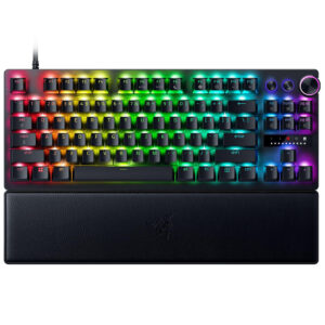 TECLADO GAMER USB RAZER HUNTSMAN V3 PRO ANALOG OPTICAL RGB INGLES PRETO RZ03-04970200-R3U1