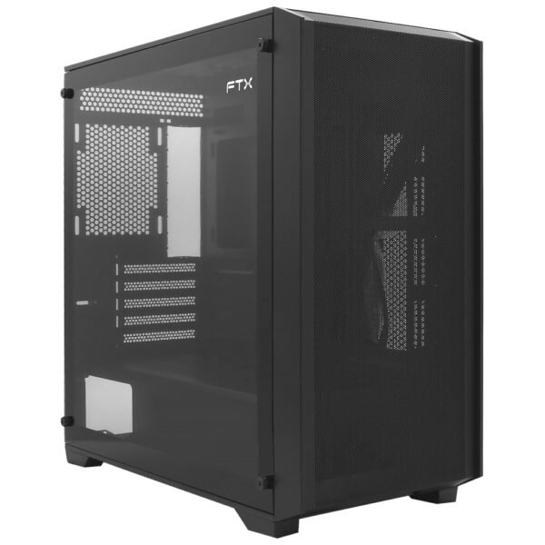 Gabinete Gamer Ftx FTX-702BK Negro