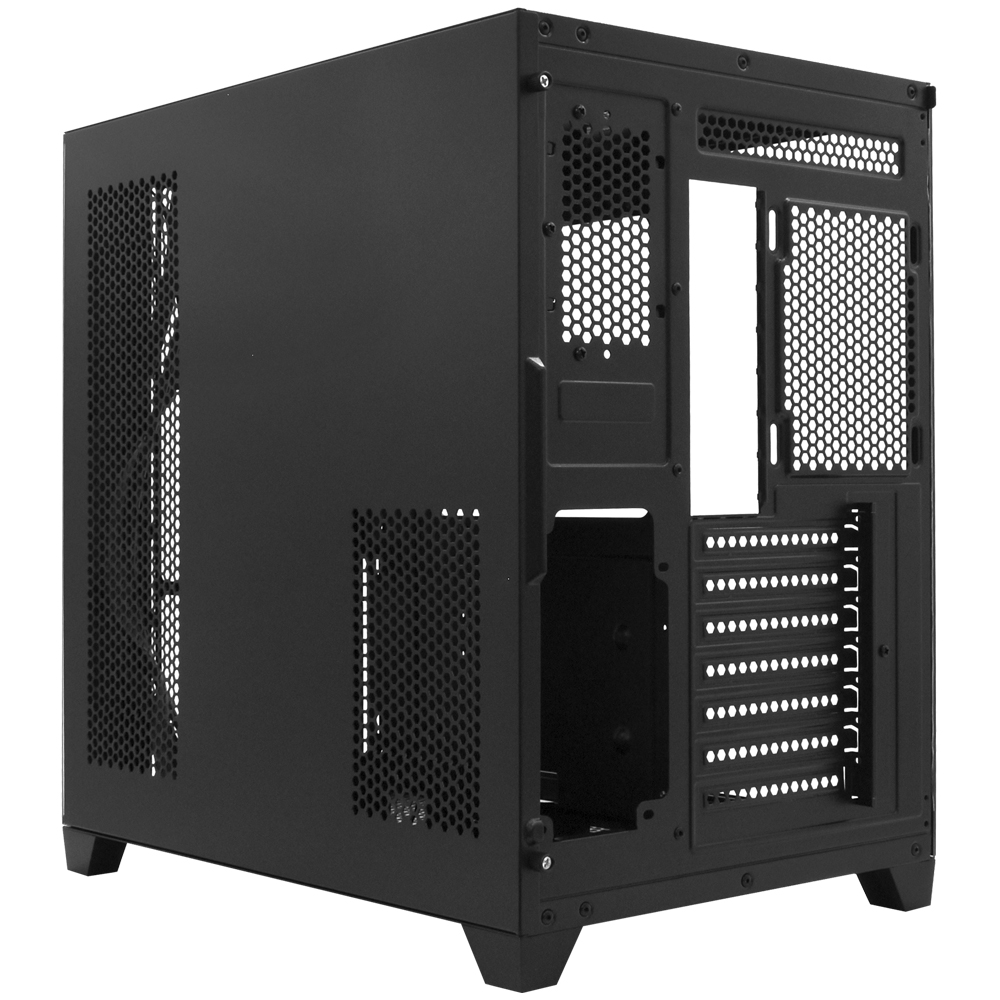 GABINETE GAMER FTX FTX-TANKBK VIDRO Negro - ATX M-ATX MINI-ITX