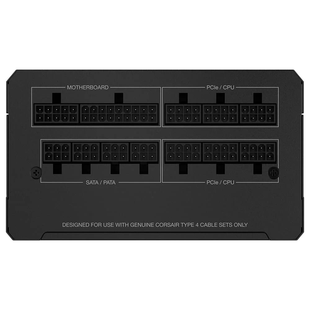 Fuente de Alimentación Corsair RM1200E 1200W ATX Modular Cybenetics Gold - CP-9020258-BR