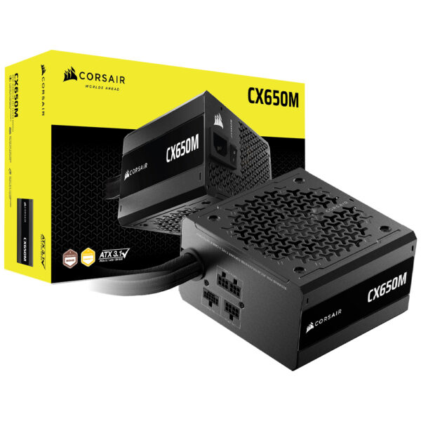 Fuente de Alimentación Corsair CX650M 650W ATX Semi Modular Cybenetics Bronze CP 9020310 BR