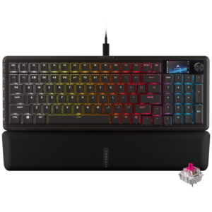 Teclado Gamer Mecánico Corsair Vanguard 96 USB RGB MLX Plasma Inglés Negro (CH-91E901E-NA)