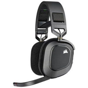 Auricular Gamer Corsair HS80 RGB Con Cable - Negro (CA-9011235-EU)