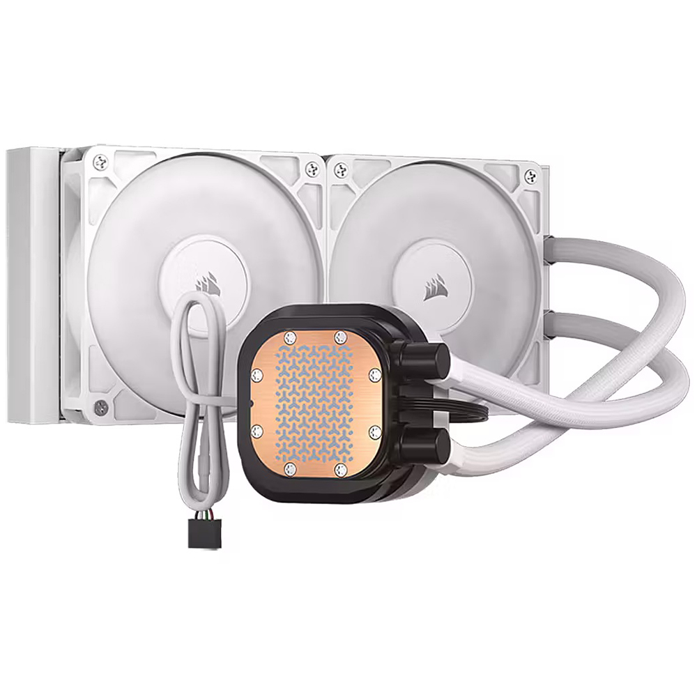 Refrigeración Liquida Corsair Nautilus 240 RS LCD 240MM - Blanco (CW-9061032-WW)