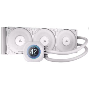 Refrigeración Liquida Corsair Nautilus 360 RS LCD 360MM - Blanco (CW-9061034-WW)