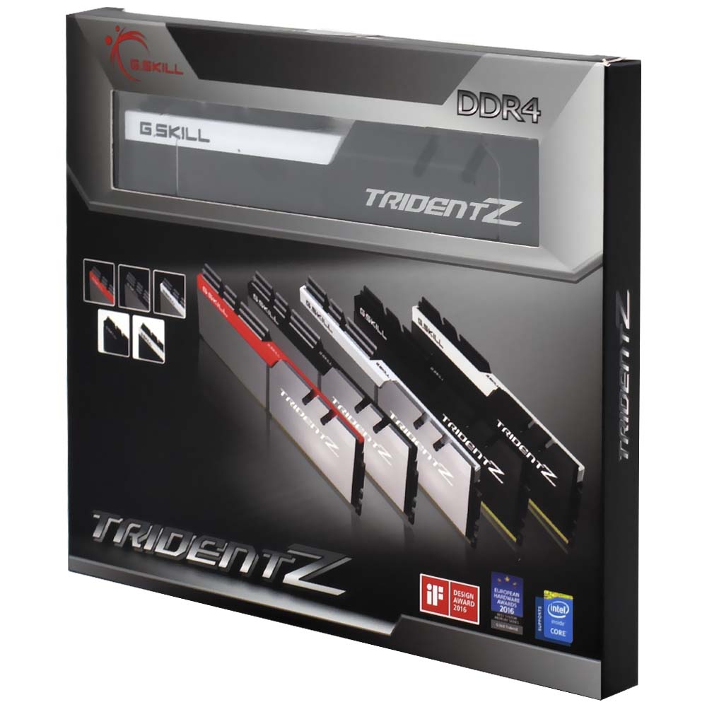 Memoria RAM G.Skill Tridentz DDR4 16GB (2x8GB) 3200MHz Negro (F4-3200C16D-16GTZKW)