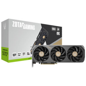 Placa de Video Zotac Gaming Solid SFF OC 16GB GeForce RTX5070TI GDDR7 - ZT-B50710J3-10P