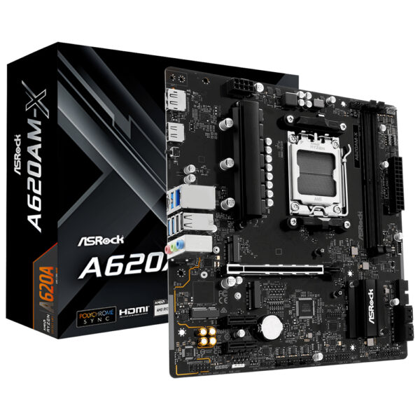 Placa Madre ASROCK A620AM-X Socket AM5 DDR5