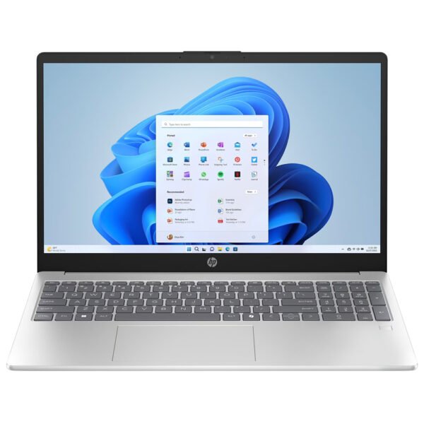 Notebook HP 15-FD0133WM Intel Core I3 N305 Pantalla Full HD 15.6" 8GB RAM 256GB SSD Windows 11 Home - Plata (Inglés)