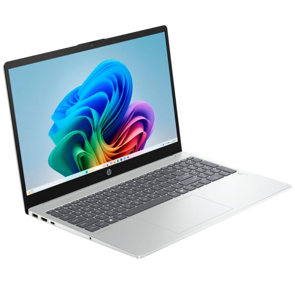 Notebook HP Omnibook 3 AI 15-FN0105DX AMD Ryzen AI 5 330 Pantalla Touch Full HD 15.6" 16GB RAM 512GB SSD Windows 11 Home - Plata (Inglés)