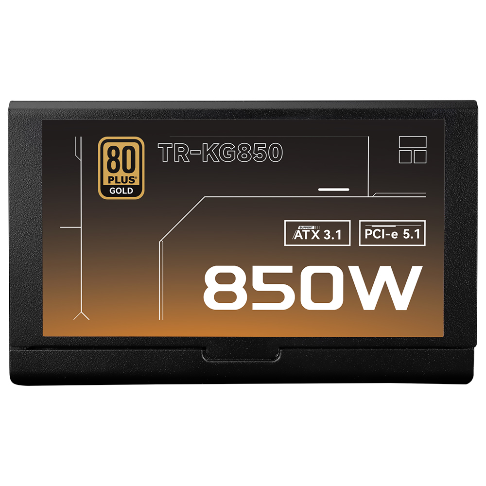 Fuente de Alimentación Thermalright TR-KG850 850W ATX 3.1 Modular 80 Plus Gold