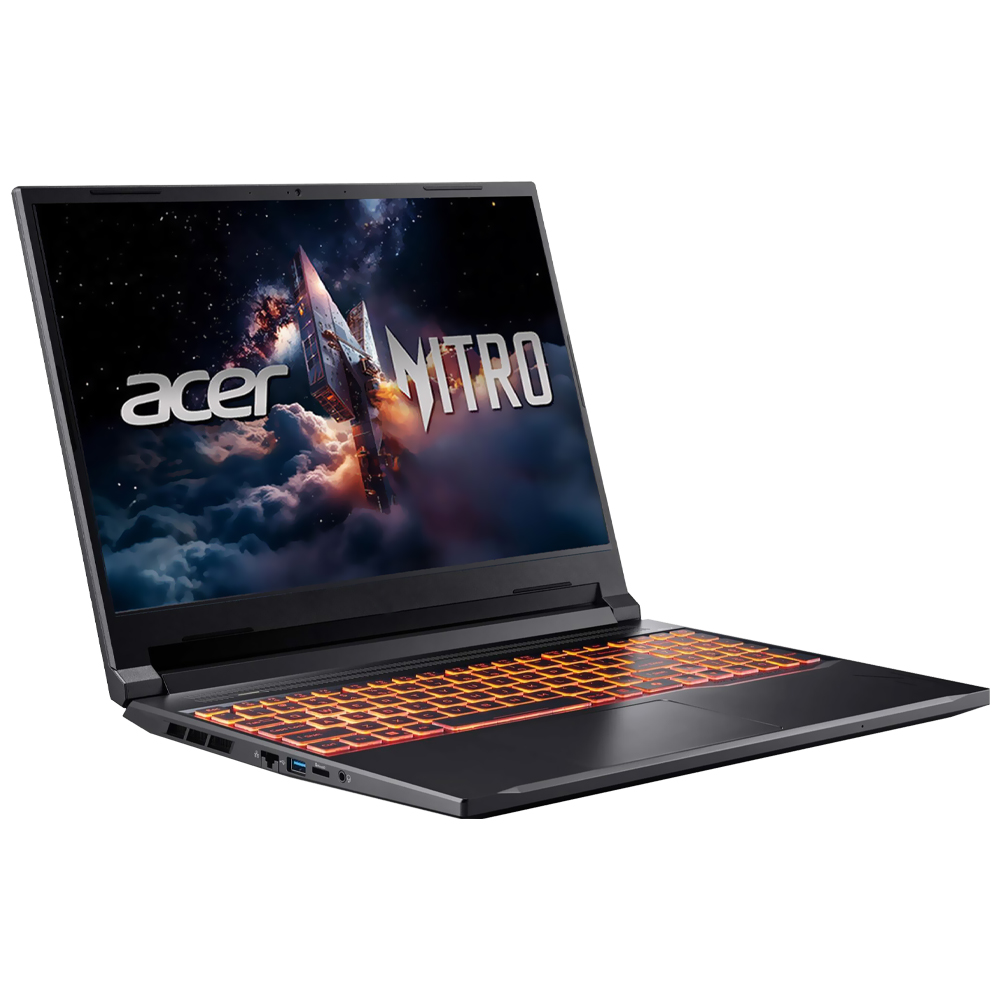 Notebook Gamer Acer Nitro V 16S ANV16S-71-71T5 Intel Core 7 240H Pantalla WUXGA 16" 32GB de RAM 1TB SSD Win11Home GeForce RTX5060 8GB