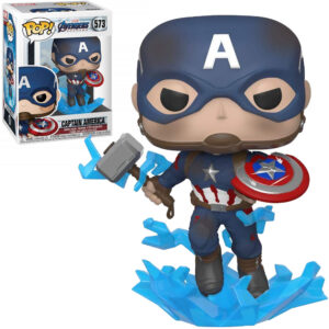 Funko Pop Marvel Avengers Endgame - Captain America 573 (with Mjolnir)