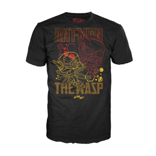 Funko Tees Marvel Ant-Man Wasp Team - Talla XL